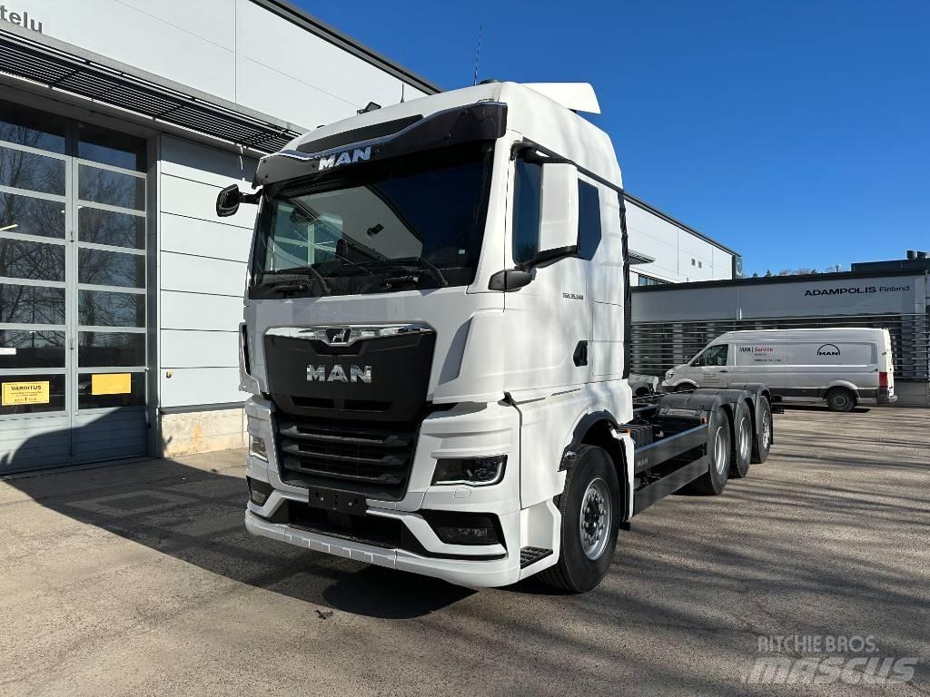 MAN TGX 35.540 8X4-4 Šasija ar kabīni