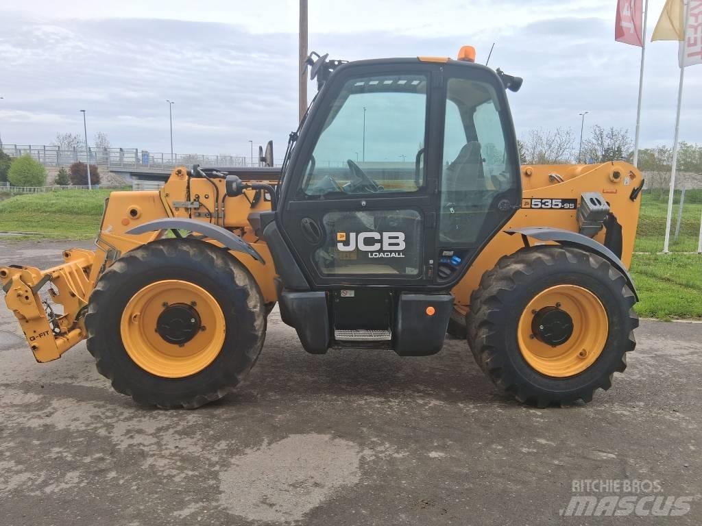 JCB 535-95 Teleskopiskie riteņu iekrāvēji