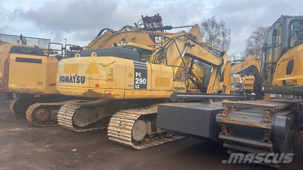 Komatsu PC 290 LC-7K Kāpurķēžu ekskavatori