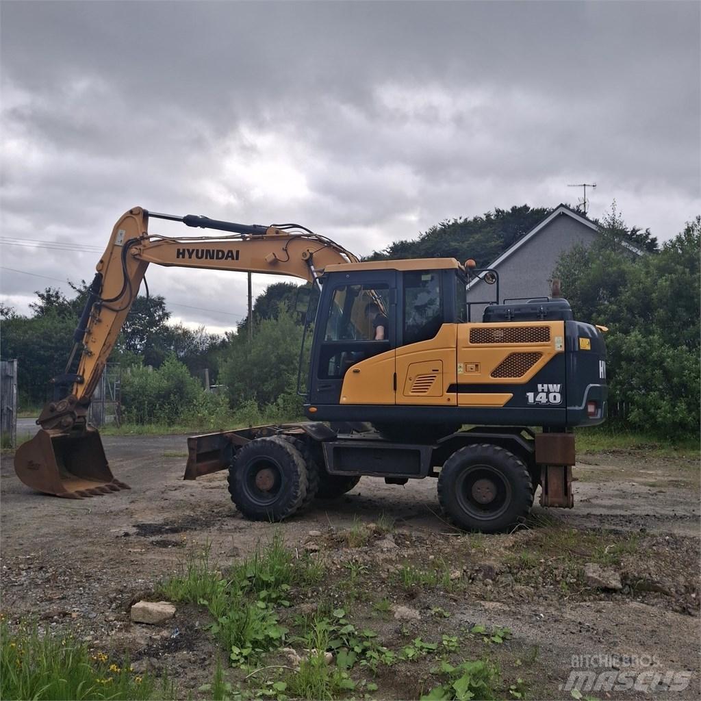 Hyundai HW 140 A Ekskavatori uz riteņiem