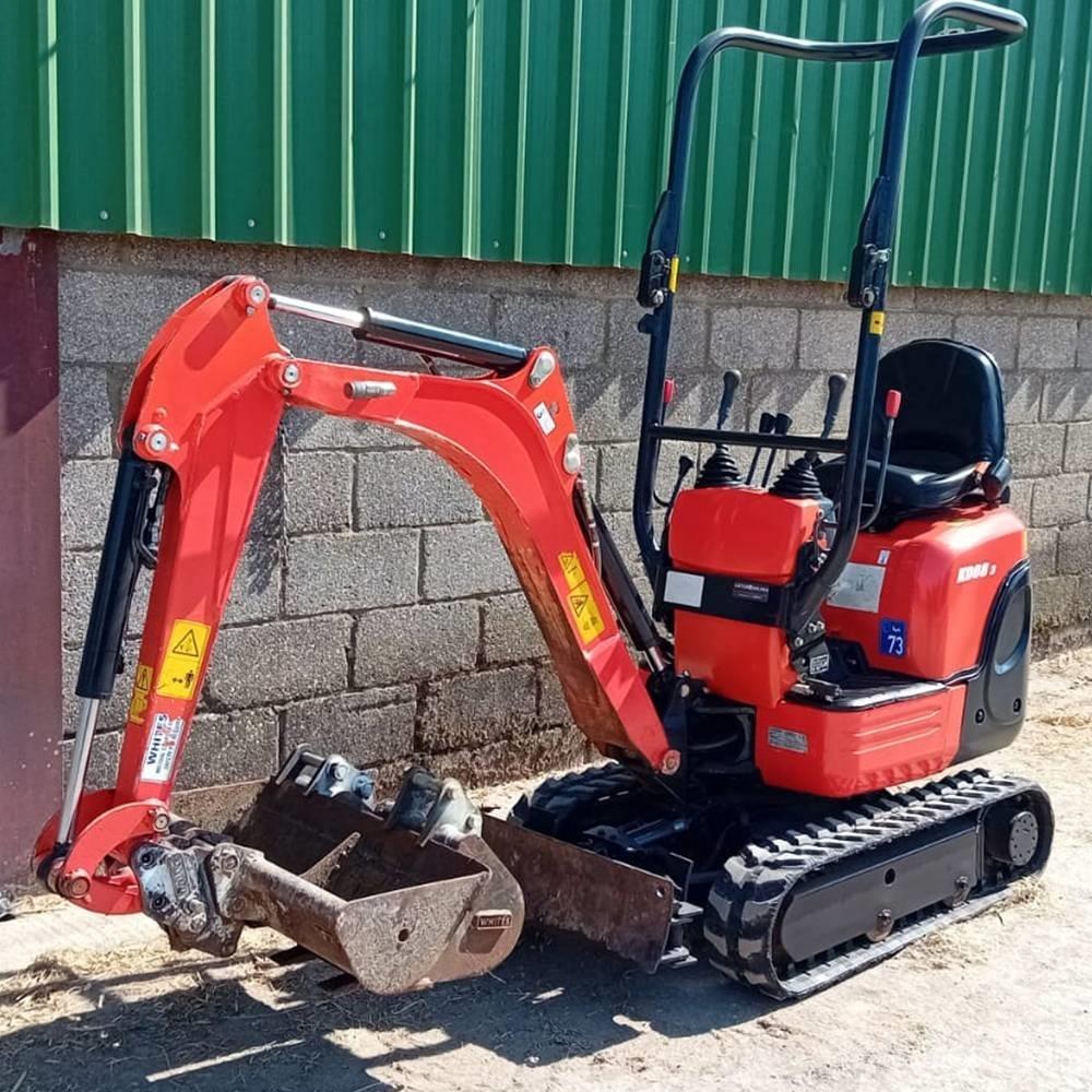 Kubota K 008-3 Mini ekskavatori < 7 t
