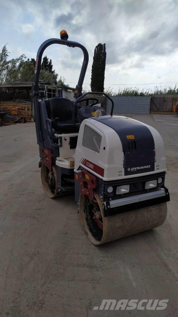 Dynapac CC 800 Plus Divvalču grunts veltņi