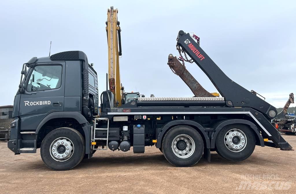 Volvo FMX460 - RENTAL Kabeļu pacēlājs nomontējamām kravas mašīnām