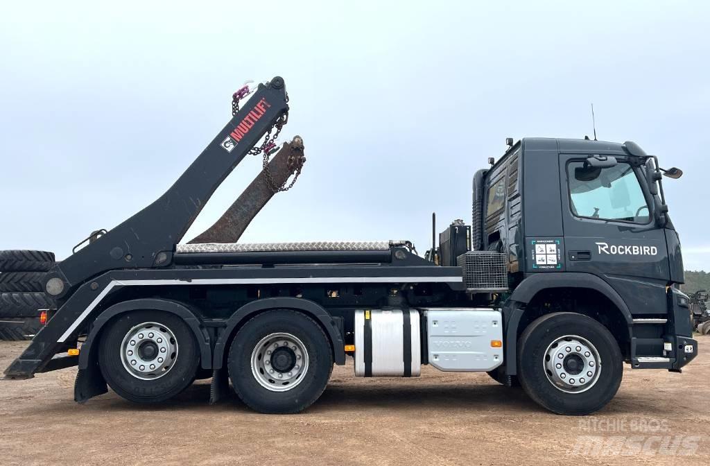 Volvo FMX460 - RENTAL Kabeļu pacēlājs nomontējamām kravas mašīnām
