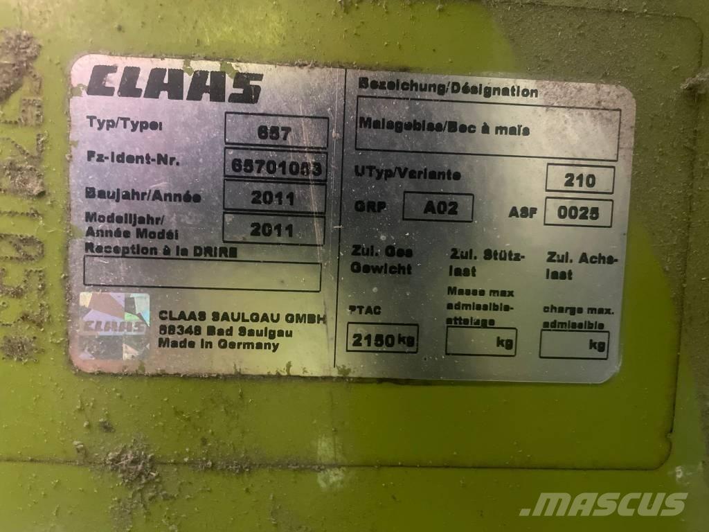 CLAAS Orbis 450 Lopbarības novācēji