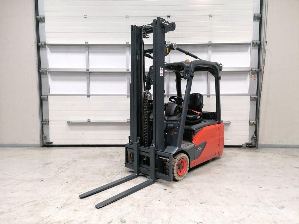 Linde E16L-02 Elektriskie iekrāvēji