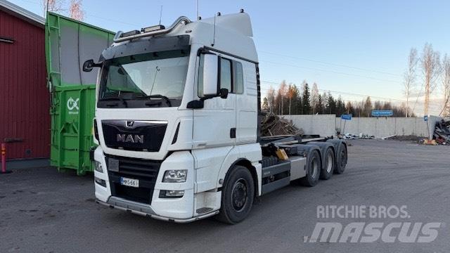 MAN TGX 35.580 Treileri ar āķi