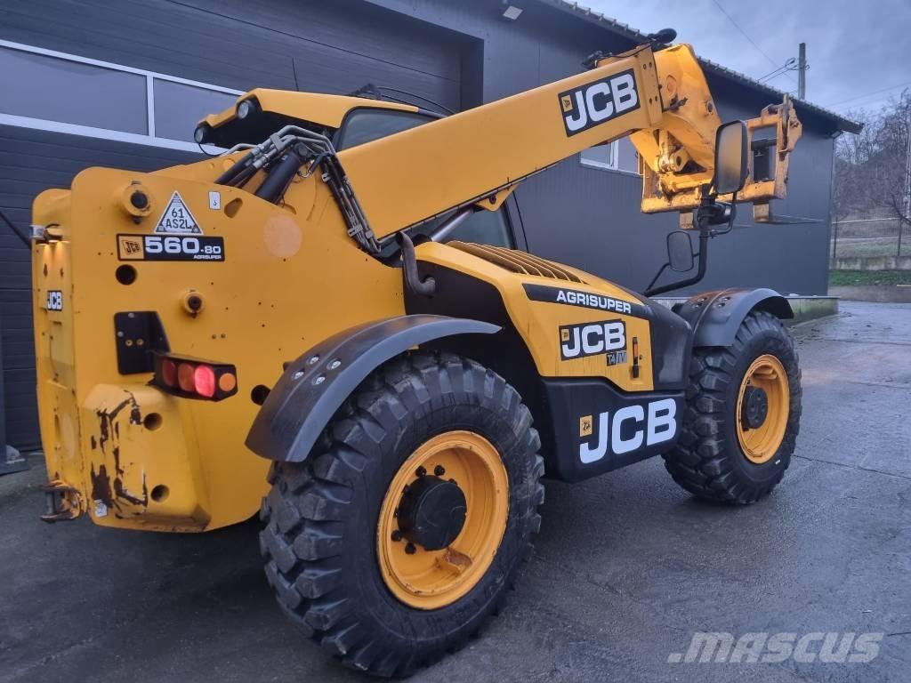 JCB 560-80 Teleskopiskie manipulatori