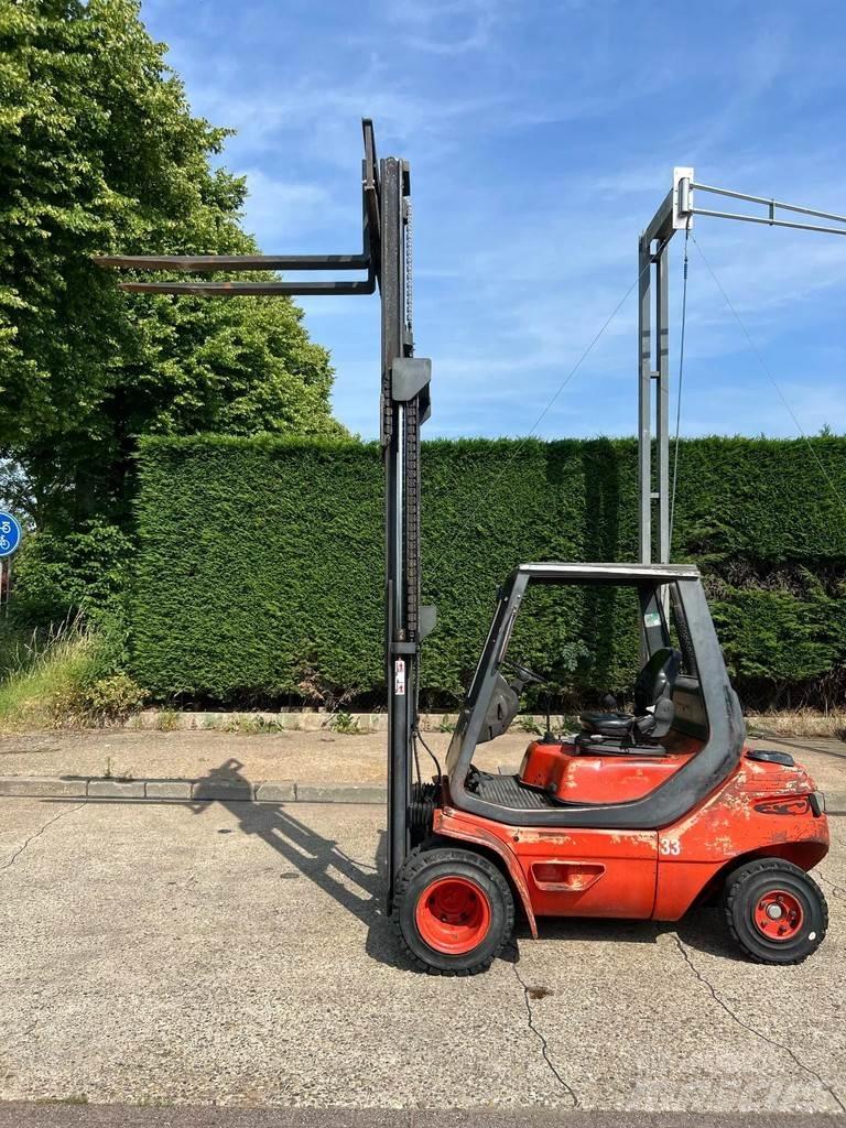 Linde H 25 D Tehnika ar dīzeļa dzinēju