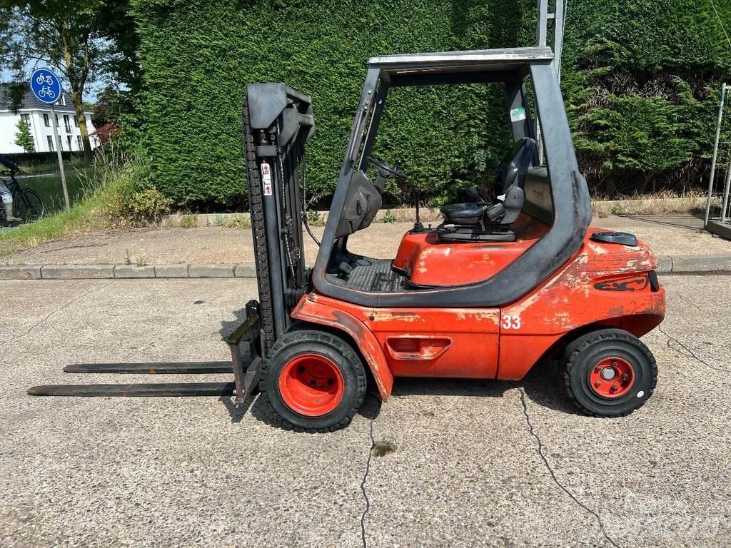 Linde H 25 D Tehnika ar dīzeļa dzinēju