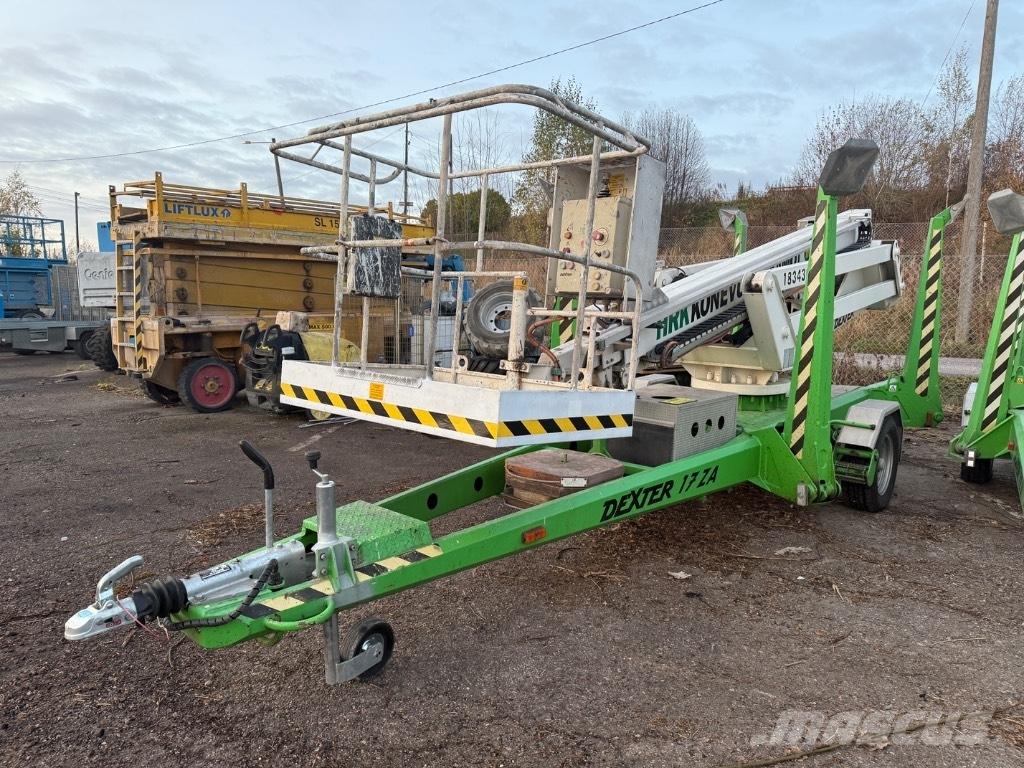 Dexter 17ZA Pacēlājplatformas - piekabes