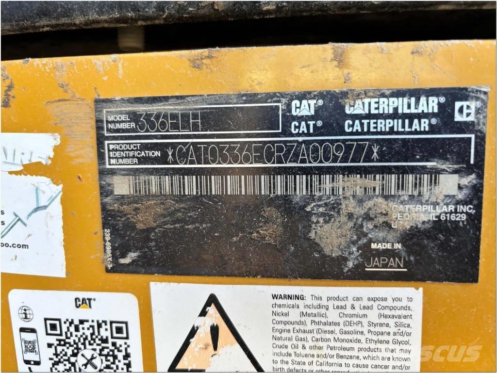 CAT 336 EL Kāpurķēžu ekskavatori