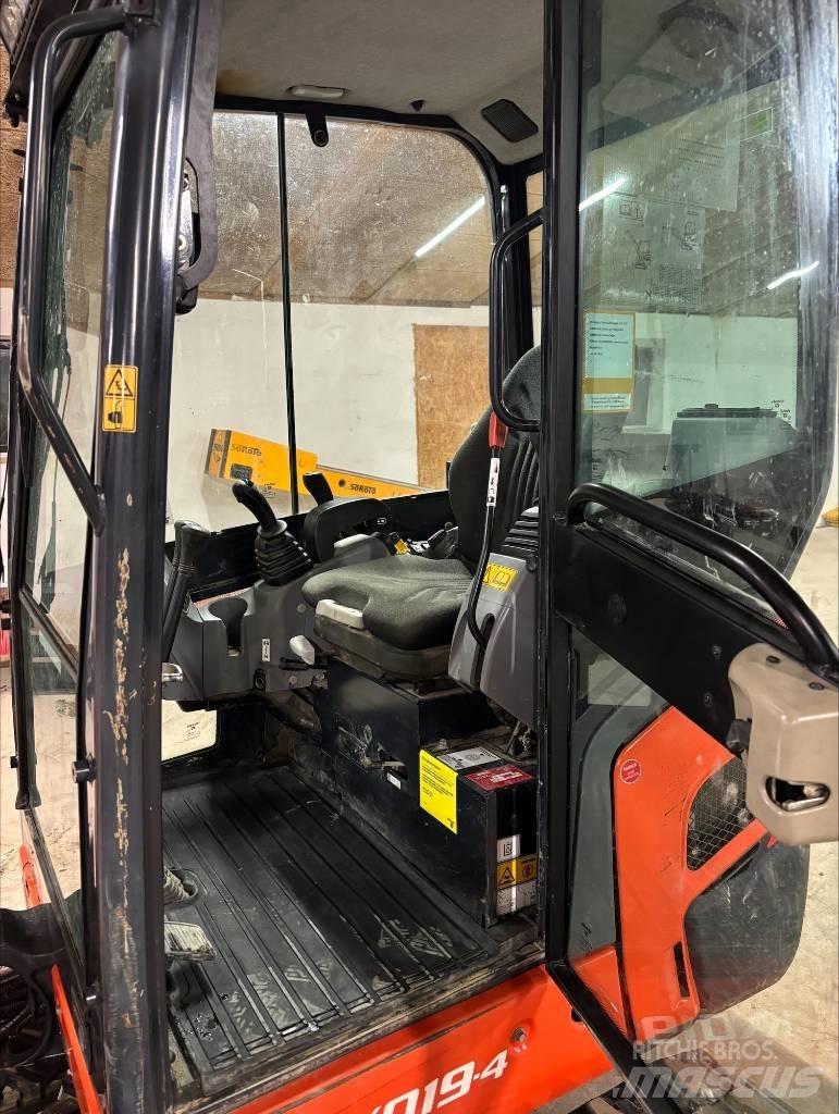 Kubota KX 19-4 Mini ekskavatori < 7 t