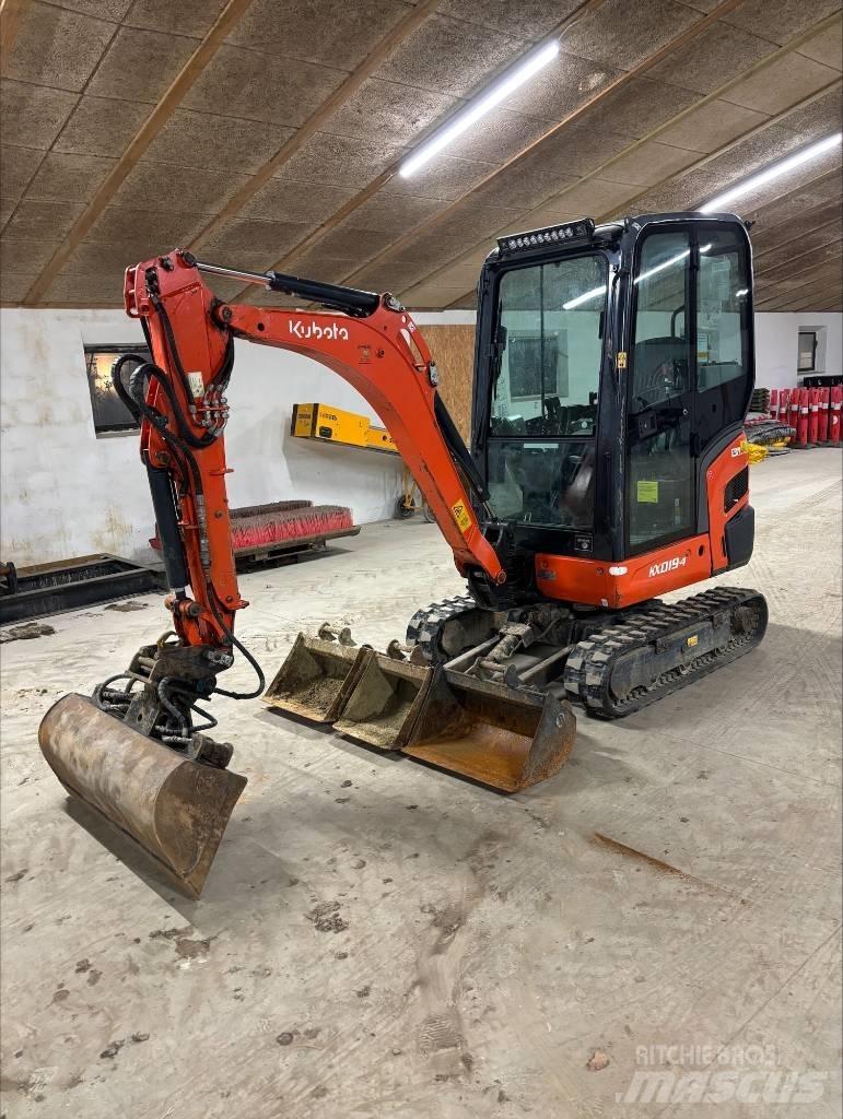 Kubota KX 19-4 Mini ekskavatori < 7 t