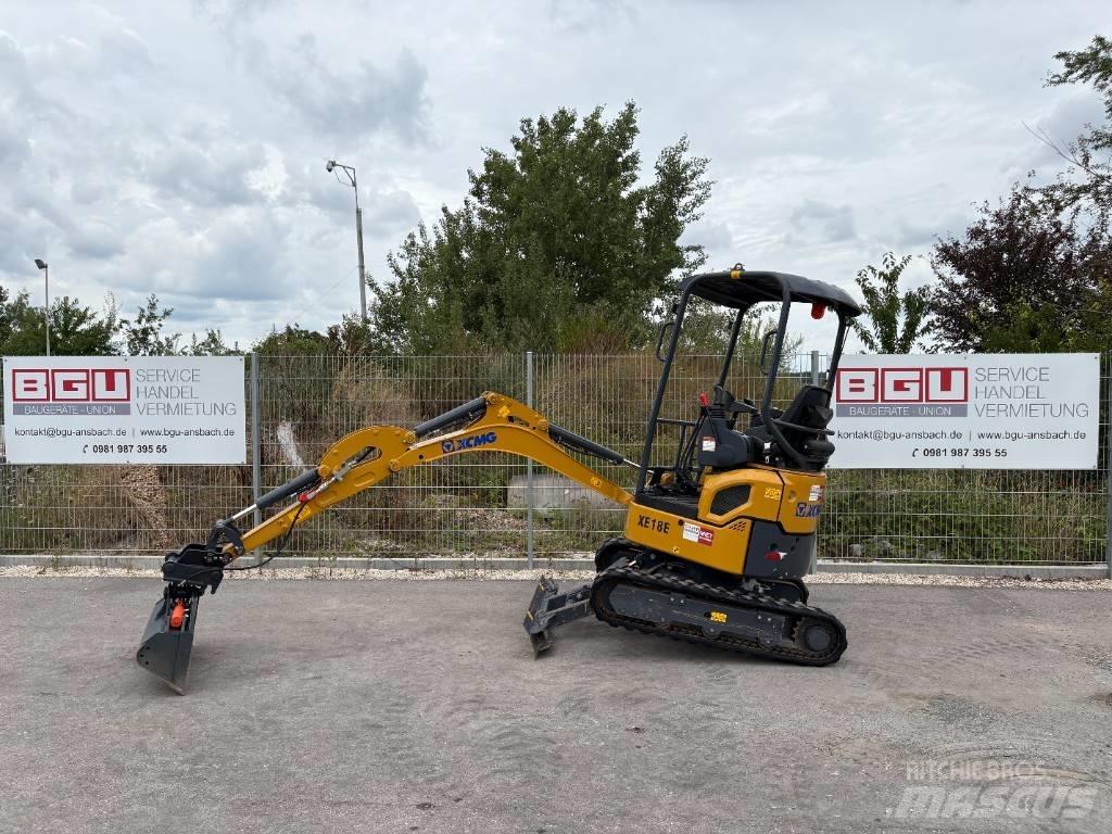 XCMG XE 18 E Mini ekskavatori < 7 t