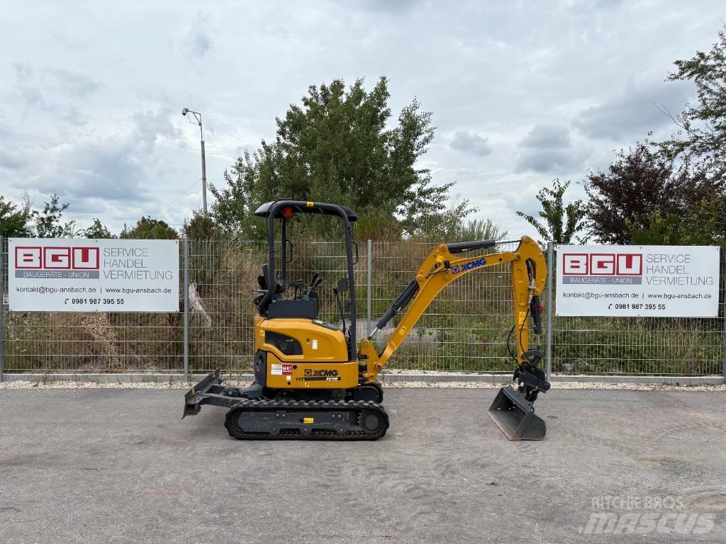 XCMG XE 18 E Mini ekskavatori < 7 t