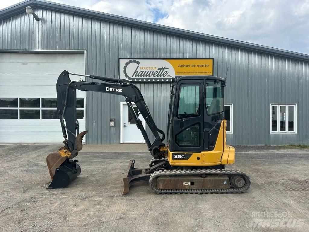 John Deere 35 G Kāpurķēžu ekskavatori