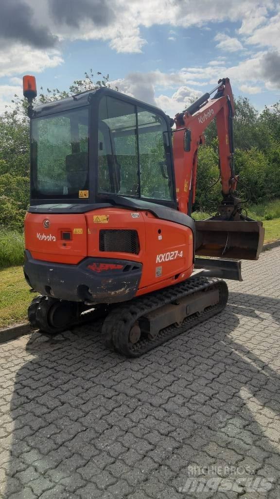 Kubota KX027-4 Mini ekskavatori < 7 t