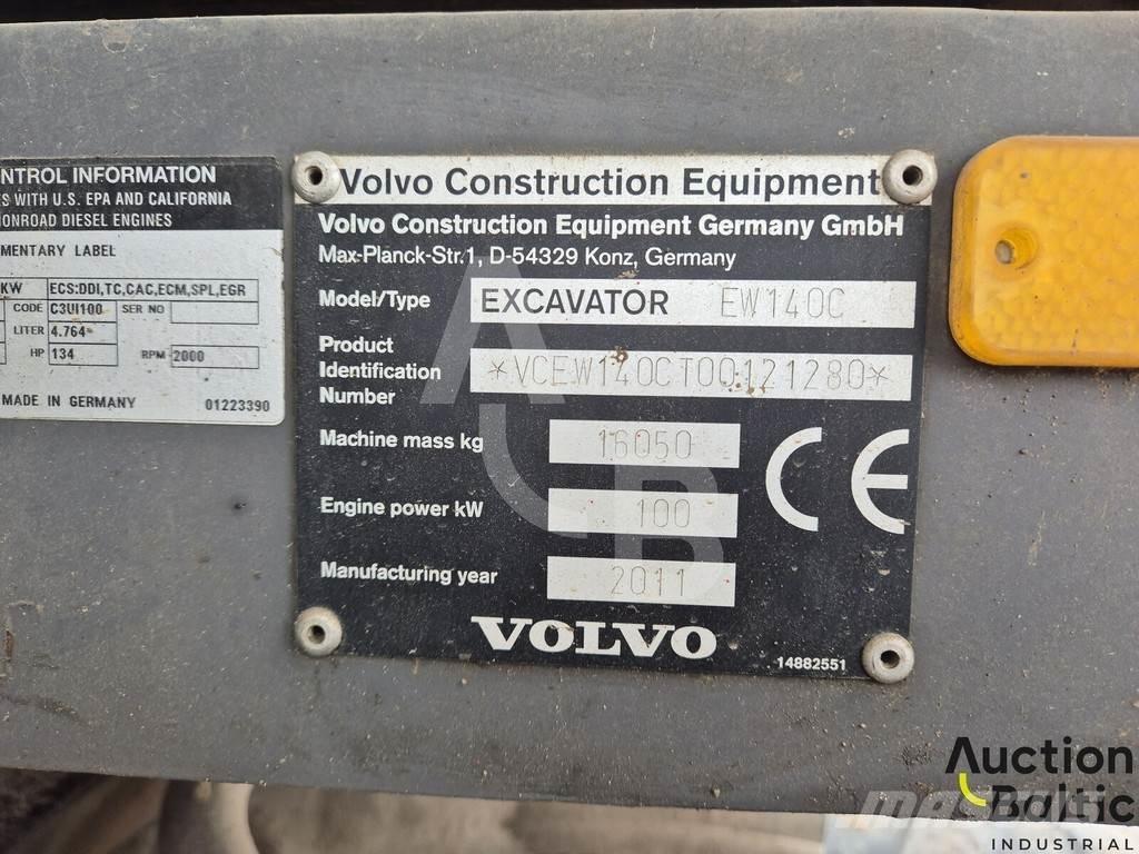Volvo EW 140 C Ekskavatori uz riteņiem