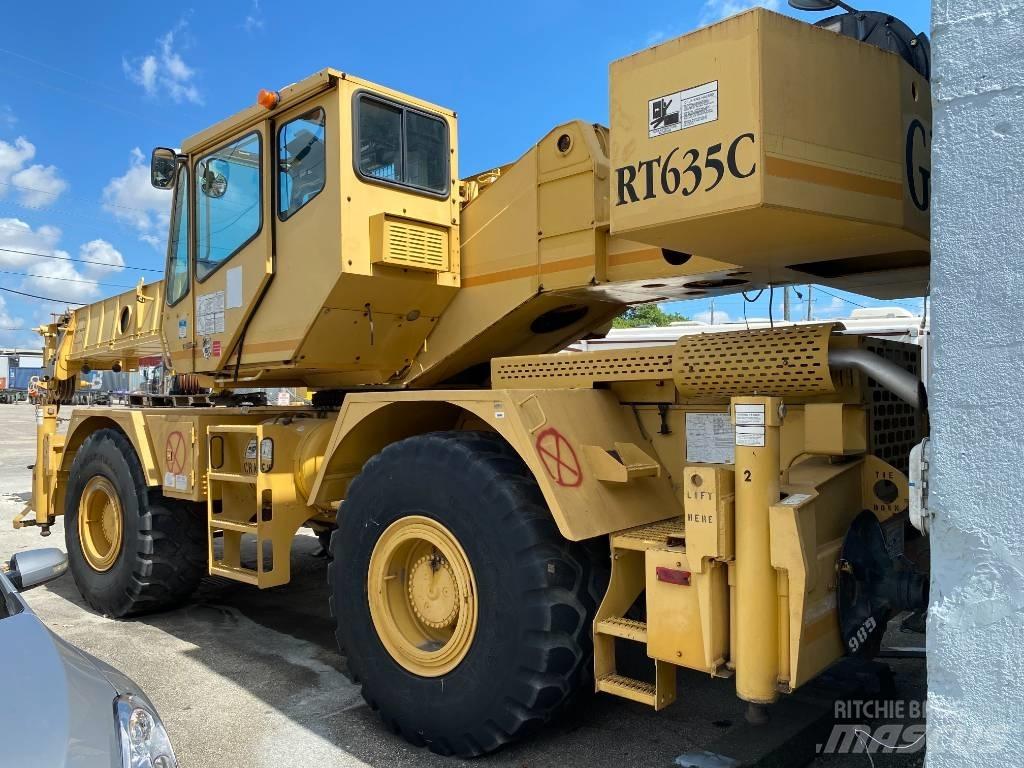 Grove RT 635 C Celtņi nelīdzenām virsmām