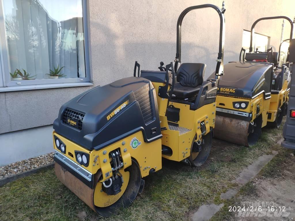 Bomag BW 80 AD-5 Divvalču grunts veltņi