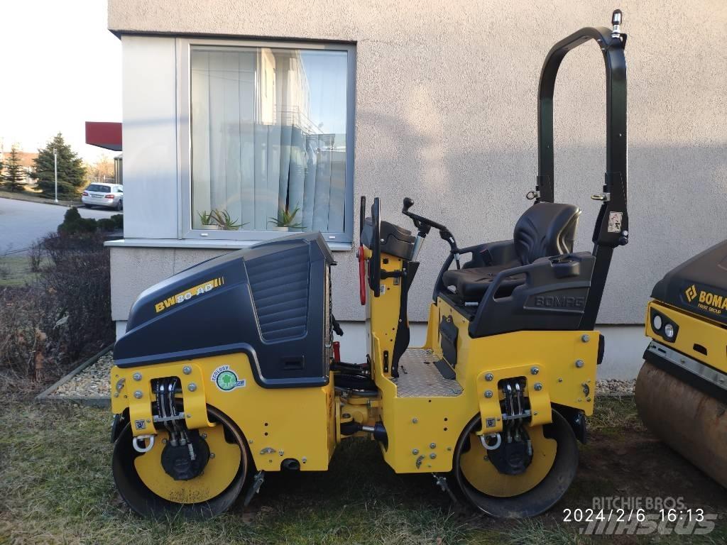 Bomag BW 80 AD-5 Divvalču grunts veltņi