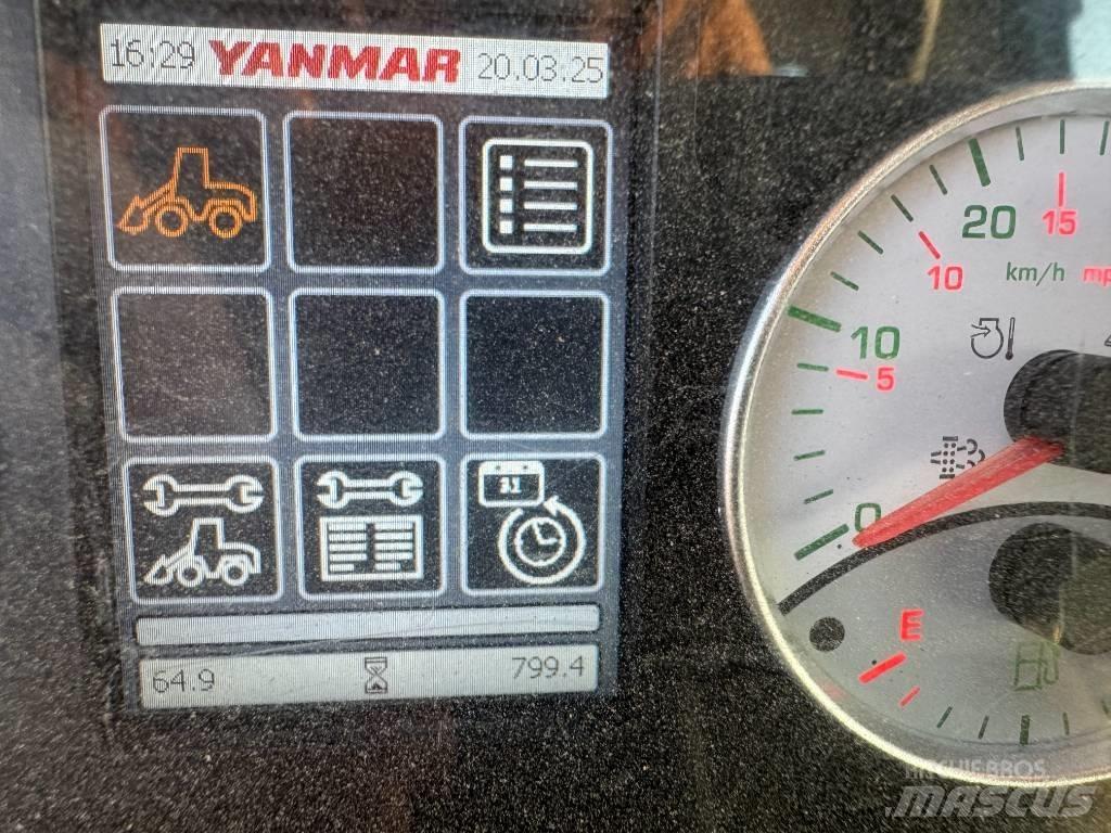 Yanmar V 120 Iekrāvēji uz riteņiem