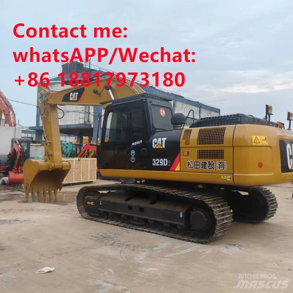 CAT CAT329D2 Kāpurķēžu ekskavatori