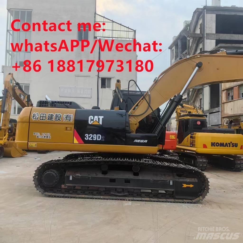 CAT CAT329D2 Kāpurķēžu ekskavatori
