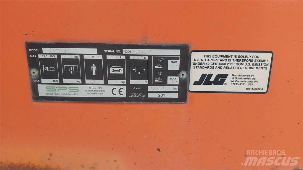 JLG E800AJ Strēles pacēlāji