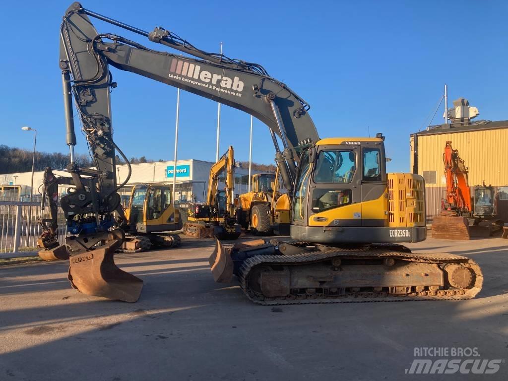 Volvo ECR 235 D Kāpurķēžu ekskavatori