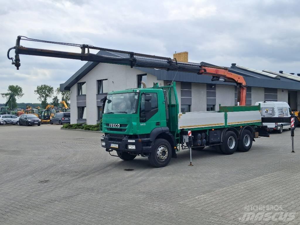 Iveco Trakker 360 Smagās mašīnas ar celtni