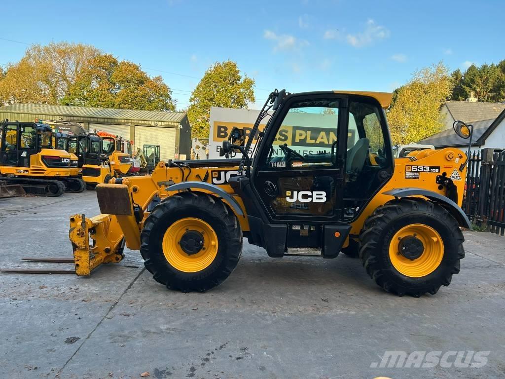 JCB 533-105 Teleskopiskie manipulatori