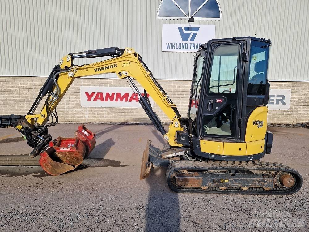Yanmar Vio 33 Mini ekskavatori < 7 t