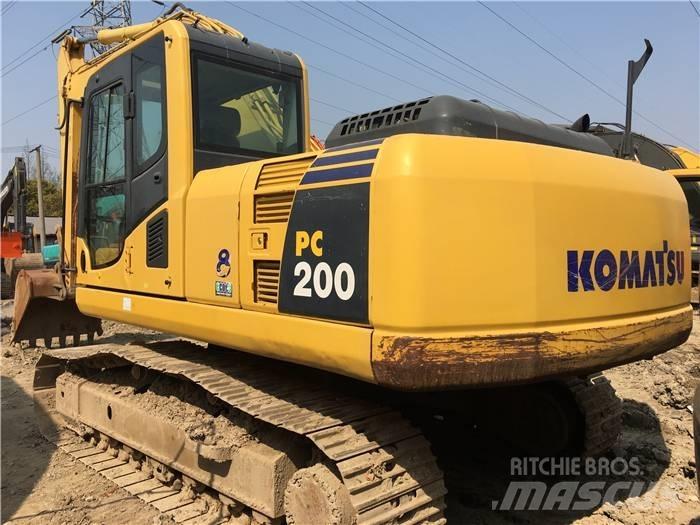 Komatsu PC 200-8 Kāpurķēžu ekskavatori