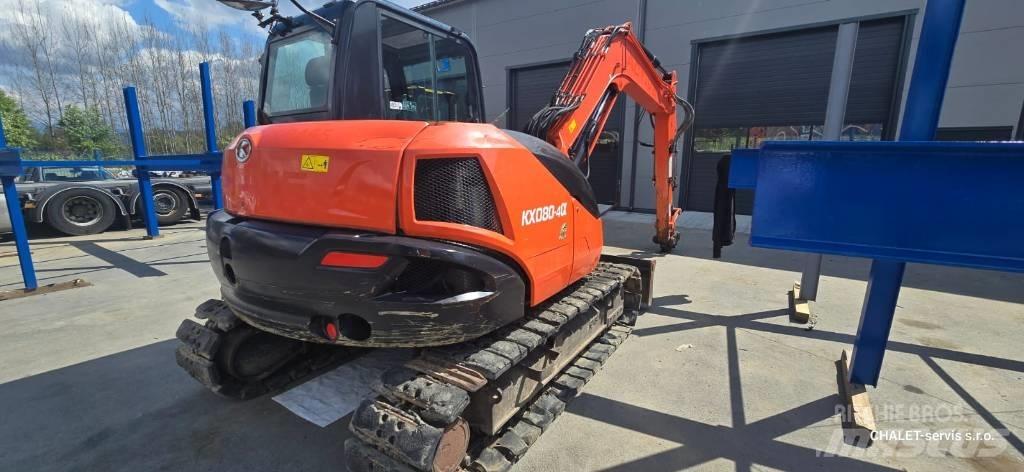Kubota KX 080-4 CX Vidēja lieluma ekskavatori 7 t - 12 t