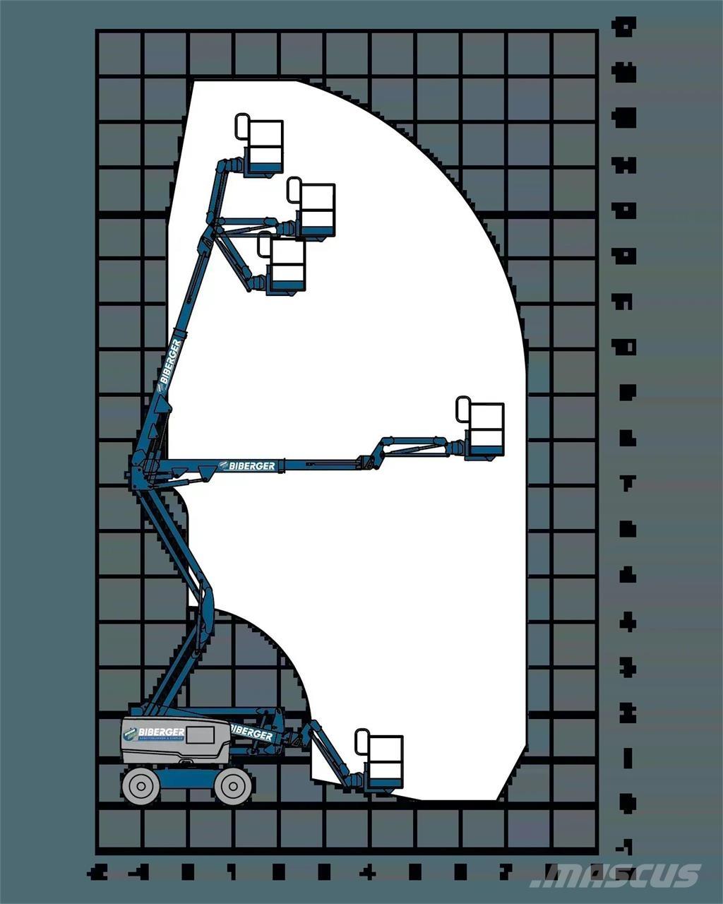 JLG E450AJ Strēles pacēlāji