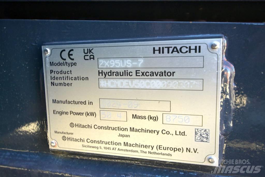 Hitachi ZX 95 US-7 Vidēja lieluma ekskavatori 7 t - 12 t