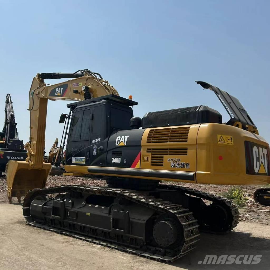 CAT 340 D L Kāpurķēžu ekskavatori