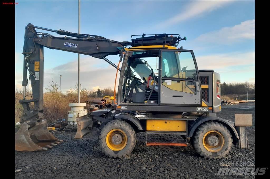 Volvo EWR 150 E Ekskavatori uz riteņiem