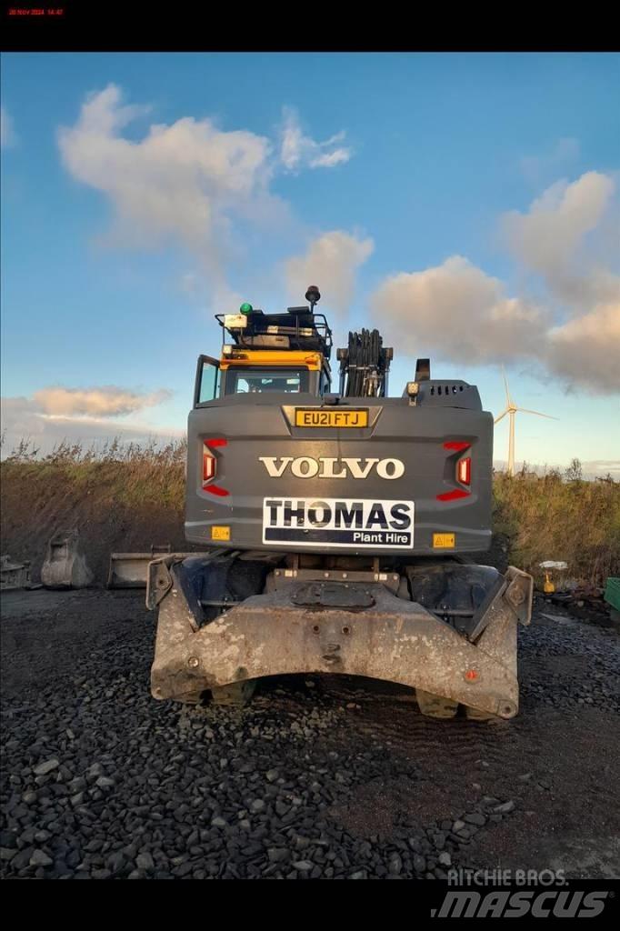 Volvo EWR 150 E Ekskavatori uz riteņiem