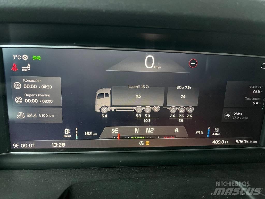 Volvo FH16 550 8x4 Pašizgāzējs