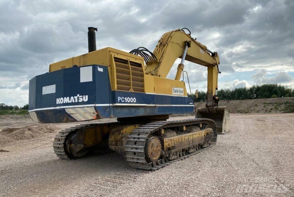 Komatsu PC 1000-1 Kāpurķēžu ekskavatori
