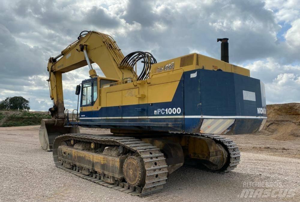 Komatsu PC 1000-1 Kāpurķēžu ekskavatori