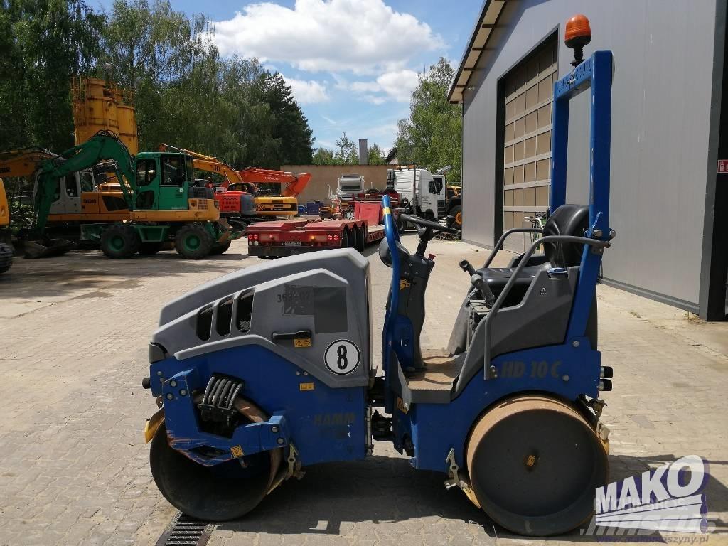 Hamm HD 10 C VV Divvalču grunts veltņi