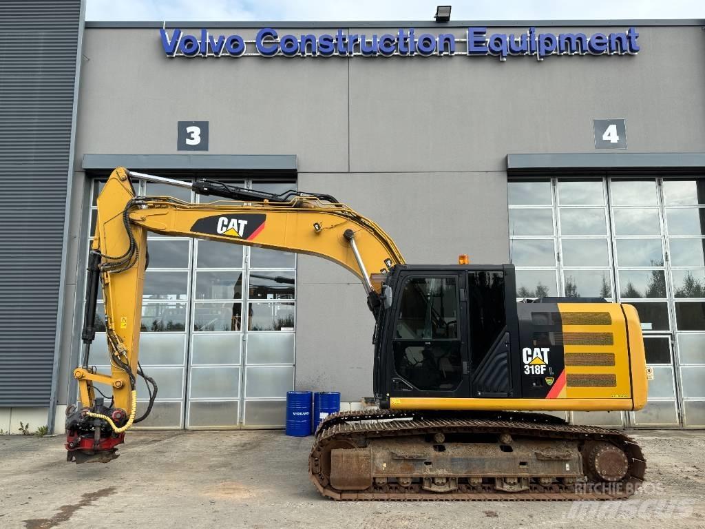 CAT 318 FL Kāpurķēžu ekskavatori