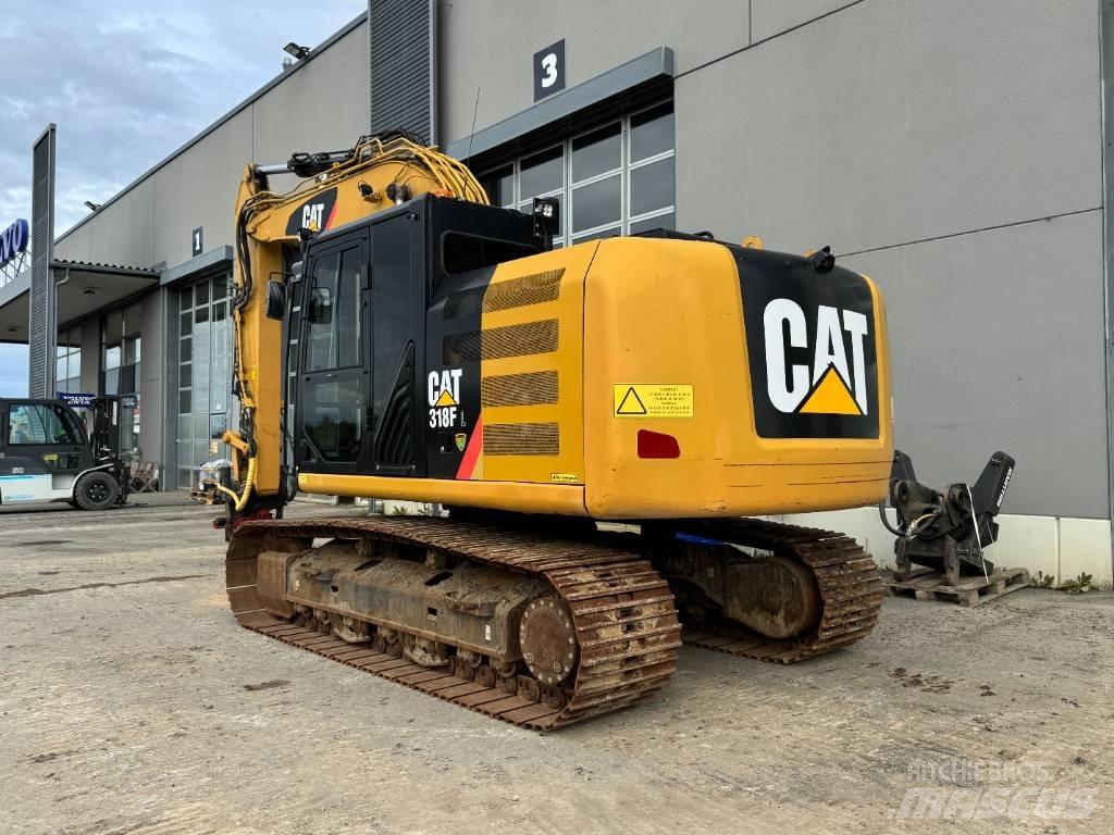 CAT 318 FL Kāpurķēžu ekskavatori