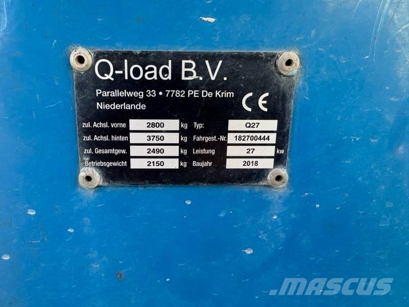 Q Load Q27 Iekrāvēji uz riteņiem