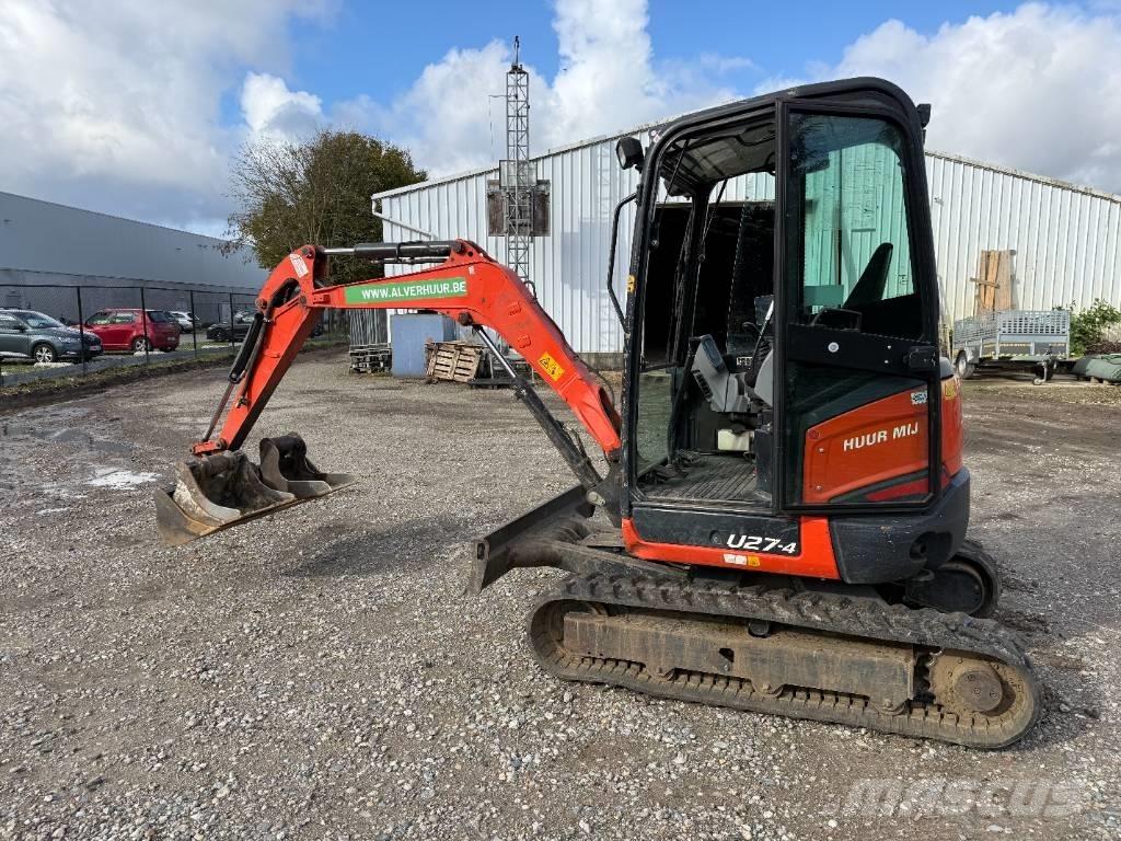 Kubota U 27-4 Mini ekskavatori < 7 t