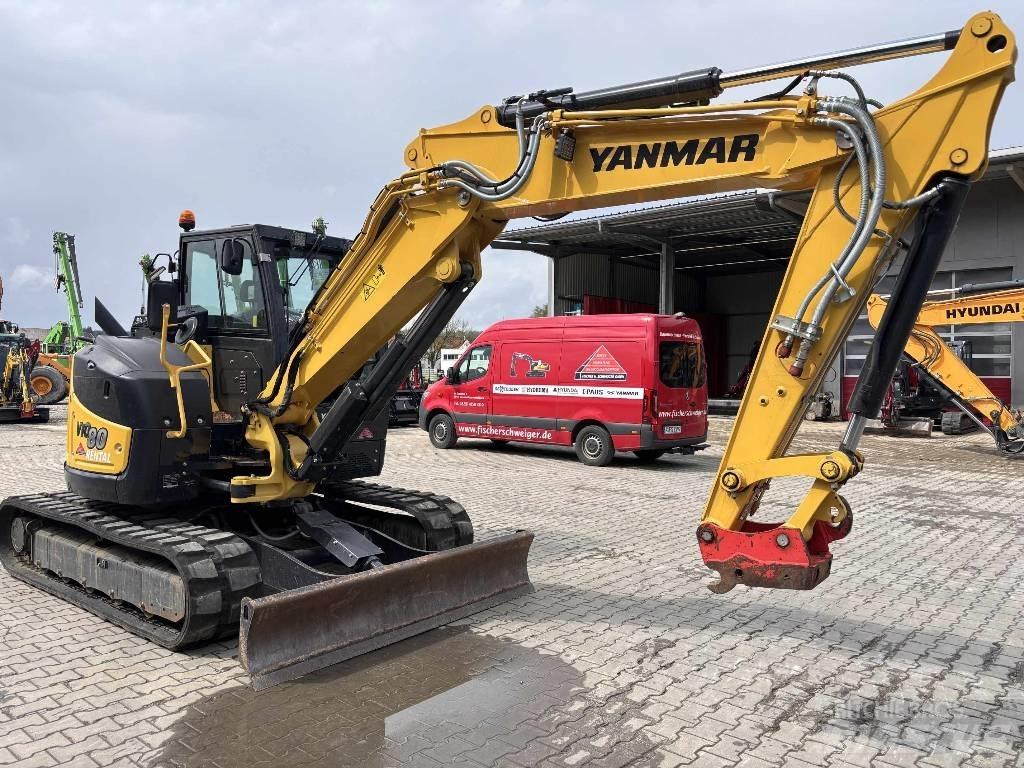 Yanmar VIO 80-2PB Vidēja lieluma ekskavatori 7 t - 12 t